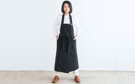 ワークエプロン_チャコール S-UW-A41A