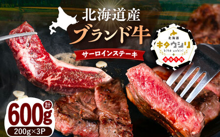 【ふるなびWEEK対象】北海道産牛 サーロインステーキ 200g×3 肉 牛肉 北海道産 [BEBJ001] FN-Limited-PR