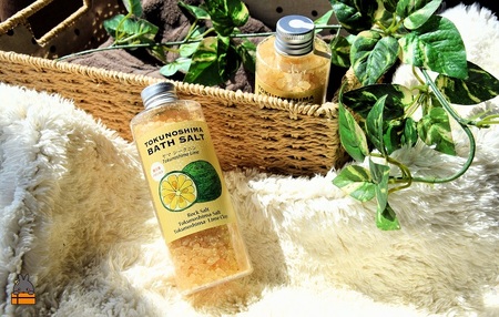 南の島育ちの素敵なバスソルト TOKUNOSHIMA BATH SALT（ヤマシークニン3本） ( シークニン ヤマシークニン 柑橘 野みかん バスソルト 入浴剤 お風呂 美容 日用品 徳之島 奄美 
