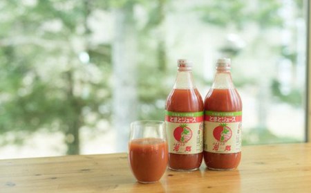 とまとジュース「ふるさとの元気」500ml 6本入 トマト 野菜 やさい 故郷 ふるさと 納税 国産 北海道産 北海道 下川町 F4G-0138