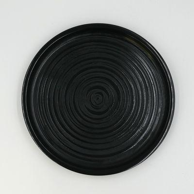 ふるさと納税 三木町 【香川漆器】丸盆　象谷塗　尺0(29.5cm)