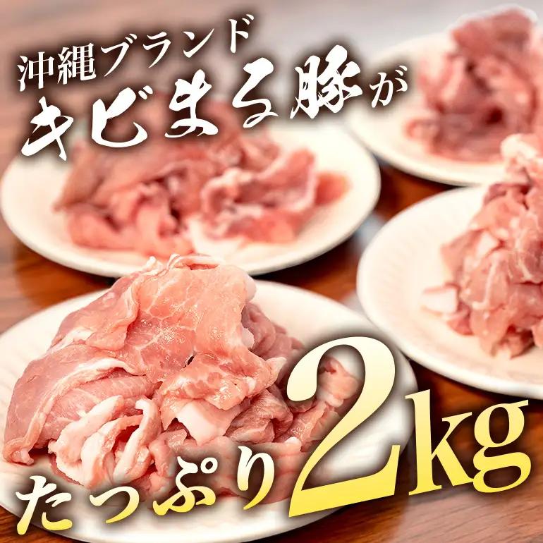 豚肉 切り落とし 2kgセット 小分け 500g×4 訳あり 67-1