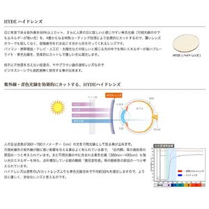 紫外線・青色光線カット　オーバーハイド female サングラス（ナイトイエロー）