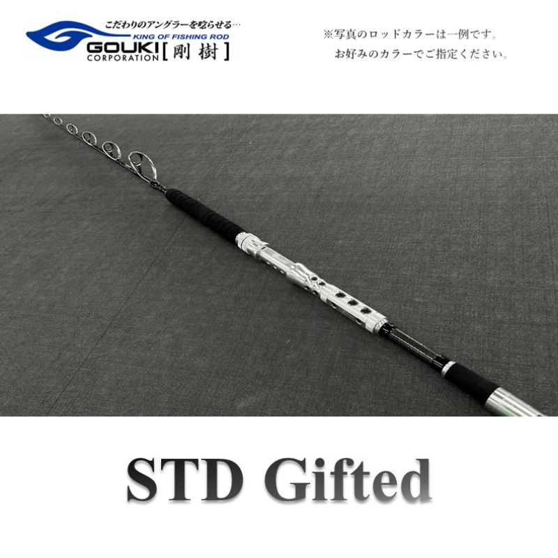 【ふるさと納税】剛樹　STD ギフテッド （STD　Gifted　SR165・SR17）165cm・170cm ウェイト負荷70−300 ベイトタイプ　釣り 釣具 釣竿 ロッド