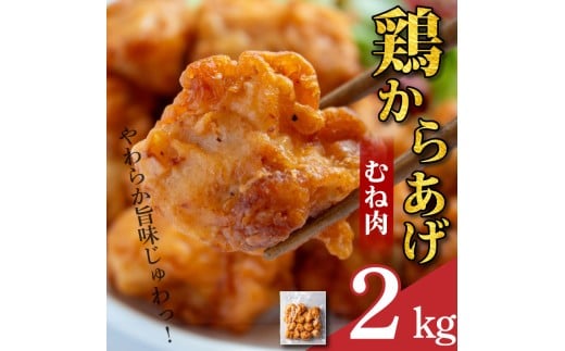 鶏肉 唐揚げ むね 選べる容量 2kg 8袋 小分け 冷凍食品 惣菜 おかず 国産 鶏肉 鳥肉 とりにく 鶏 とり チキン タンパク質 プロテイン ダイエット 健康 美容 トレーニング ジム スポーツ お取り寄せ グルメ 送料無料 徳島県 吉野川市 有限会社阿波食品