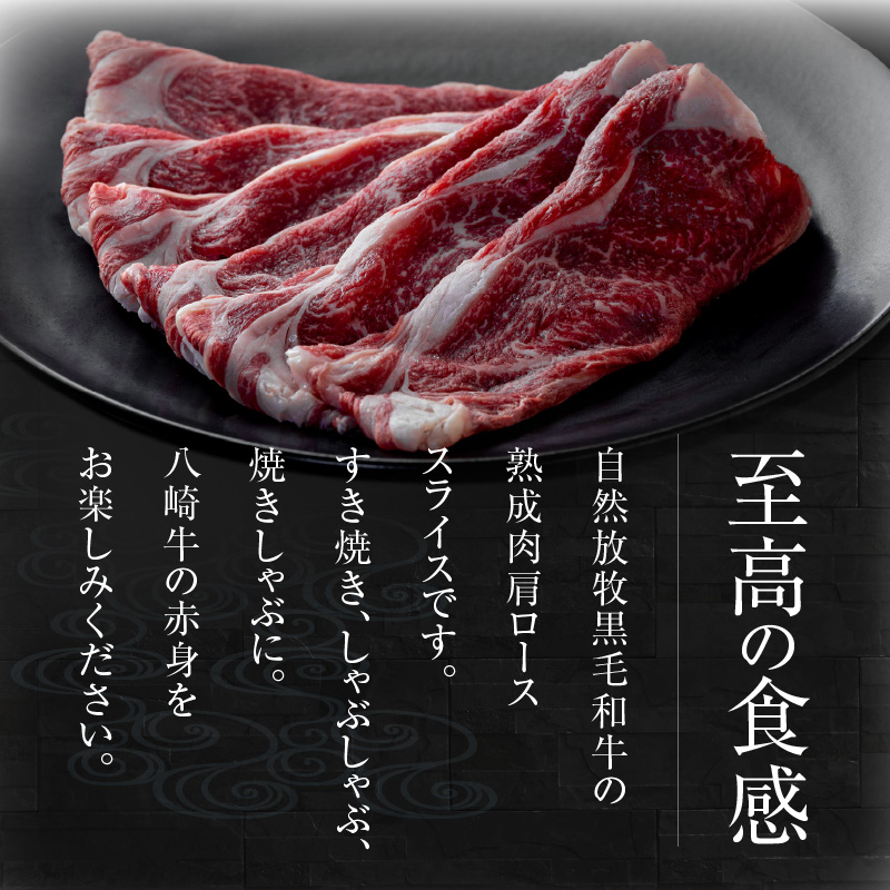 八崎牛の熟成ローススライス約250g×2【贈答向け】 N0105-YD0148_イメージ2