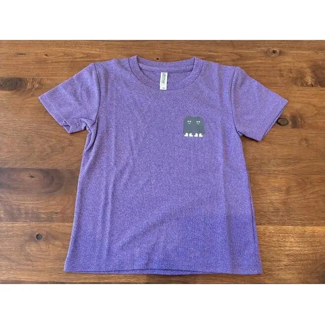 インクルーシブ保育活動支援！Tシャツ どろんこキッズ 半袖Ｔシャツ 【ミックスパープル】（キッズ：110/120/130） 110