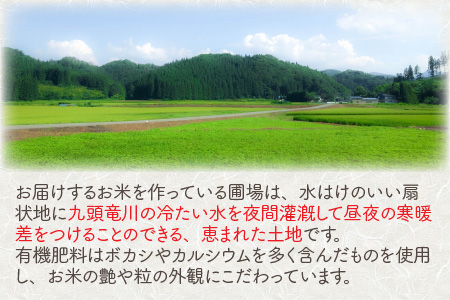 【6ヶ月連続お届け】福井県坂井市丸岡町産 コシヒカリ（精米）5kg×6回　計30kg [D-11301_03]