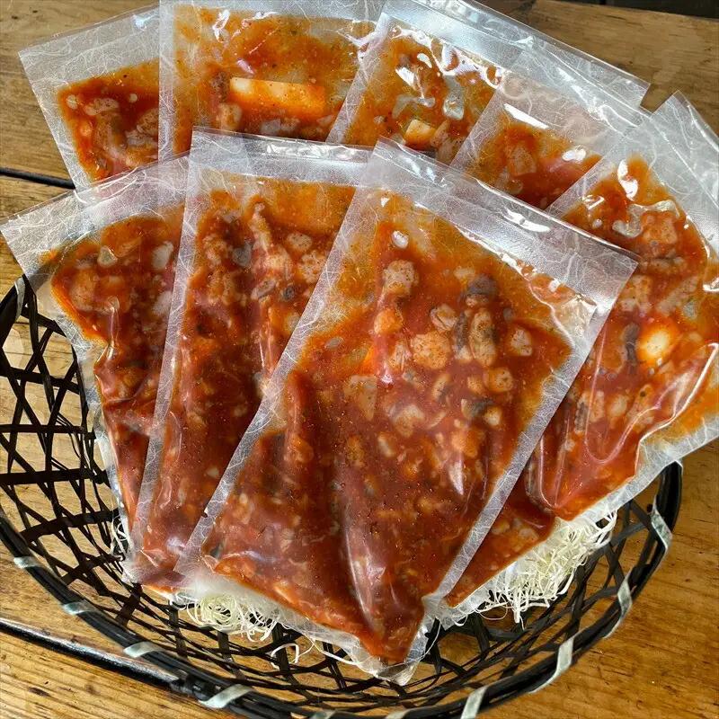 たこ七味 8パック【たこ 珍味 おつまみ キムチ 惣菜 海鮮 いかの塩辛 珍味 お取り寄せ 御中元 お中元 お歳暮 父の日 母の日 贈り物 日本酒 焼酎 たこ】【神奈川県小田原市早川】