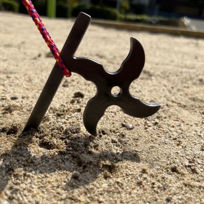 ふるさと納税 尼崎市 【HIBANAS】端材を熟練の職人がよみがえらせたアウトドア用ペグ・手裏剣 |  | 01