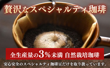  稀少 厳選 珈琲豆 トップスペシャルティーコーヒー 粗びき 200g × 2袋 【 定期便 12回 】| コーヒー すぎた珈琲 奈良県 平群町