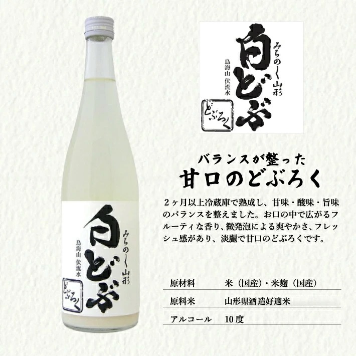 酒田醗酵(株) どぶろく飲み比べセット