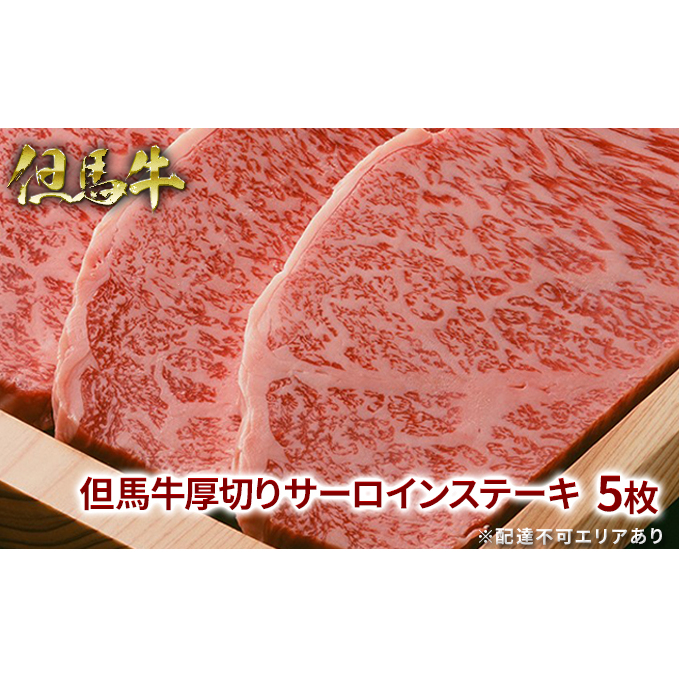  但馬牛 厚切り サーロイン ステーキ 300g×5枚 計1.5kg[ 牛肉 お肉 ブランド牛 キャンプ BBQ アウトドア バーベキュー ギフト 母の日 父の日 ]_イメージ1