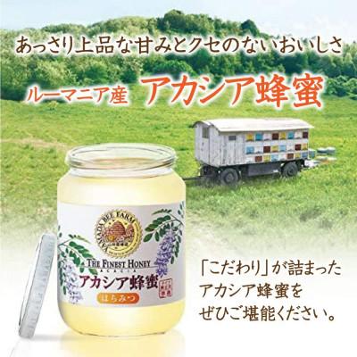 ふるさと納税 津山市 ルーマニア産アカシア蜂蜜1kgビン入(12003) |  | 01