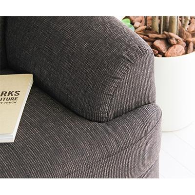 ふるさと納税 旭川市 旭川家具 宮田産業 OLIVIA(オリビア) 3人掛けソファ ブラック色_00995 |  | 02