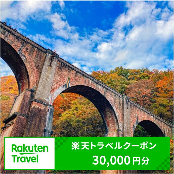 【ふるさと納税】群馬県安中市の対象施設で使える楽天トラベルクーポン 寄附額 100,000円