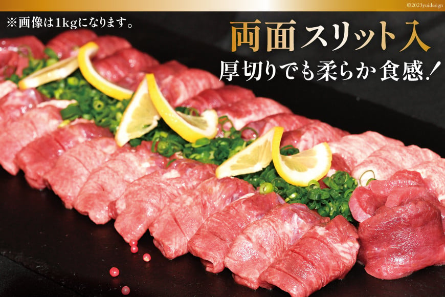 大人気！ 牛タン 厚切り牛タン 塩味 500g [モ～ランド 宮城県 気仙沼市 20564659] 肉 牛肉 精肉 牛たん 牛タン塩 牛たん塩 冷凍 焼肉 BBQ アウトドア バーベキュー 厚切り タ