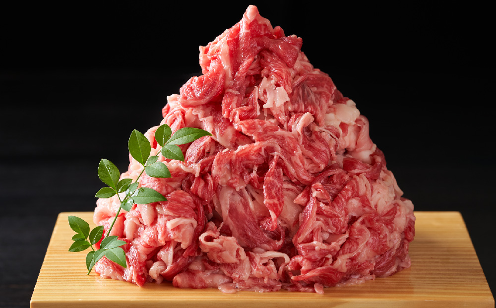 【3か月定期便】訳あり！佐賀産和牛切り落とし 1.2kg(600g×2P)×3回【肉 牛肉 ブランド牛 黒毛和牛 ふるさと納税】(H112184)