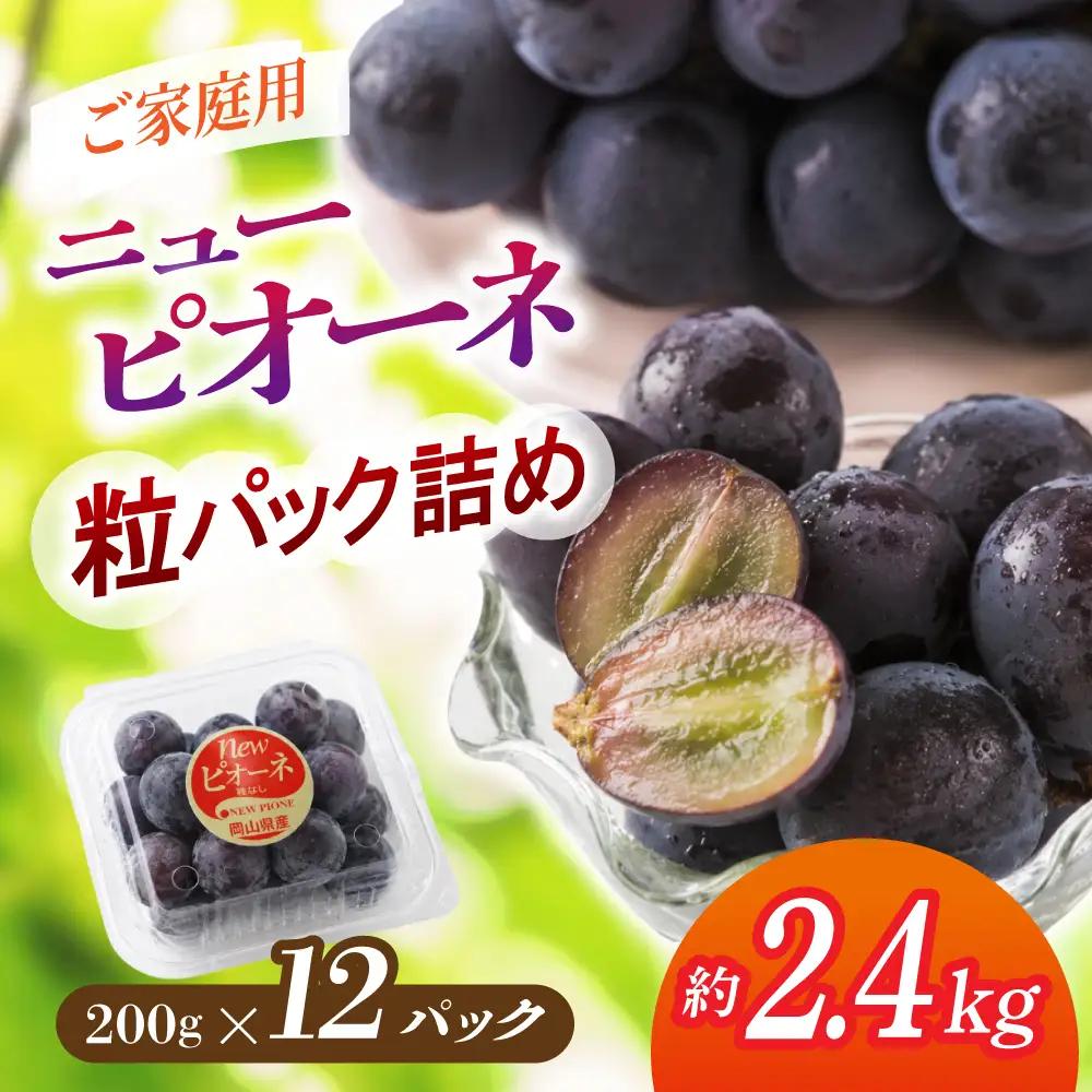 植木さんのニューピオーネ 〈粒パック詰め〉約2.4kg 200g×12パック 【beac010-01】