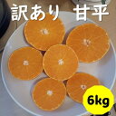 【ふるさと納税】訳あり 甘平 B品 6kg 愛媛 みかん 数量限定 先行予約 柑橘 伊予市 【2024年12月発送】｜C61