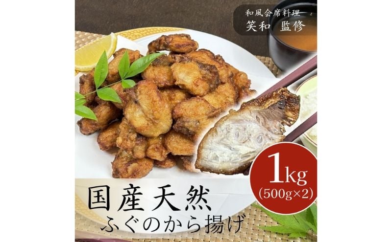 
            国産 天然ふぐのから揚げ 1kg からあげ 天然ふぐ 河豚 お取り寄せ グルメ 惣菜 冷凍 [№5346-1609]
          
