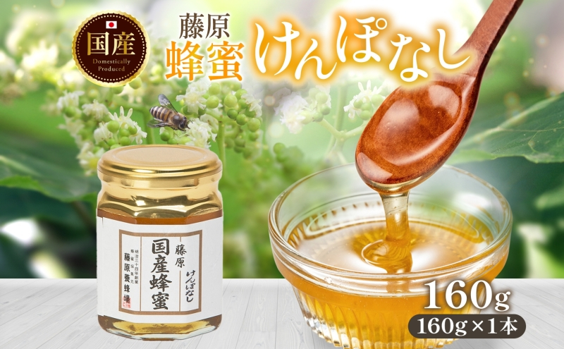 
                  はちみつ けんぽなし 藤原国産蜂蜜 160g 瓶 国産はちみつ 純粋はちみつ 天然 無添加 ケンポナシ 玄圃梨 単花蜜 朝しぼり 完熟 ハチミツ 蜂蜜 パン 菓子 トースト ホットケーキ ヨーグルト 調味料 隠し味 甘味料 料理 朝食 岩手県 盛岡市 東北 岩手 盛岡 藤原養蜂場
                