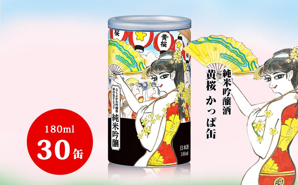 
【黄桜】日本酒 かっぱ缶 純米吟醸（180ml缶×30本）
