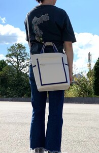 Confine ２wayBag(コンフィネ2ウェイバッグ）（36-19） ロイヤルブルー