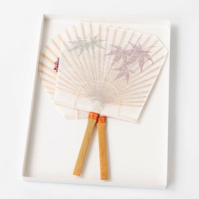 ふるさと納税 越生町 押し花うちわセット |  | 01