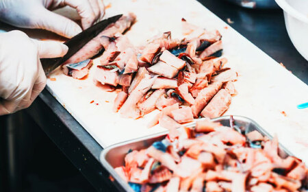 さばの塩辛  80g×5本セット 島根県松江市/株式会社Mitsu FisherMan\'s Factory [ALFN005]