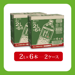【機能性表示食品】おーいお茶濃い茶PET2L×6本 2ケース 伊藤園