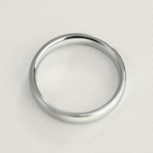 指輪 チタンリング 甲丸 (幅2.5mm) 13号 | 指輪 アクセサリー 新潟県 弥彦村