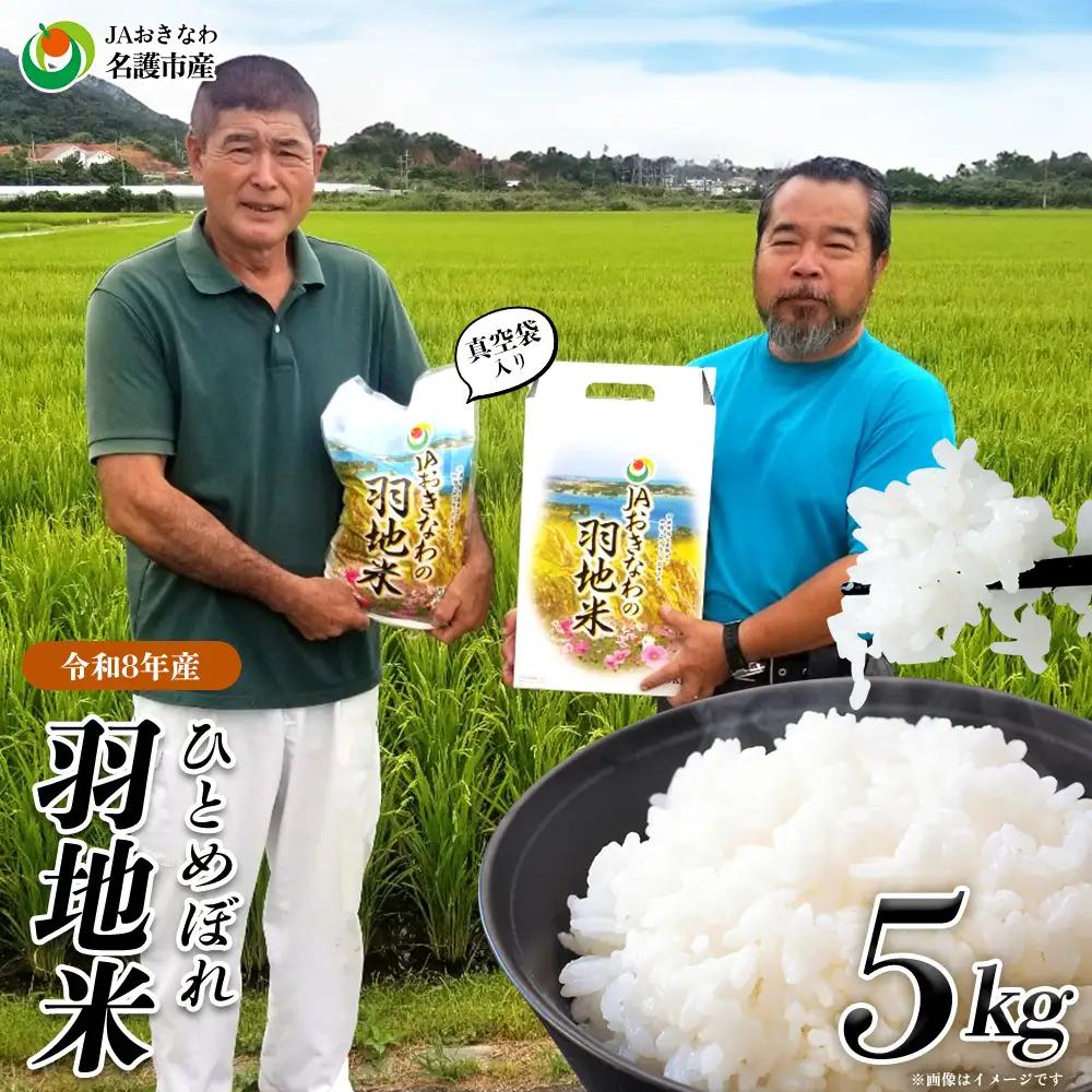 米 沖縄 令和8年産 羽地米(ひとめぼれ) 5kg 名護
