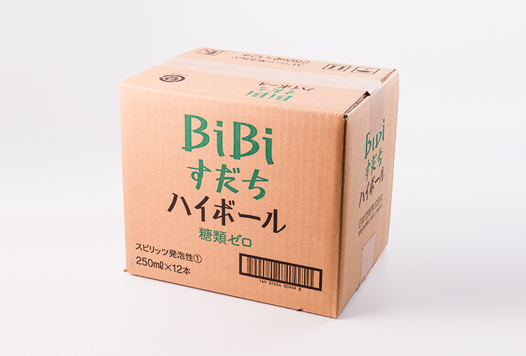 BiBiすだちハイボール：1ケース(250ml×12本入)