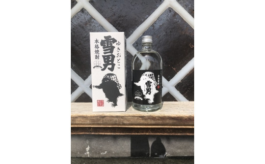 
雪国のお酒「鶴齢」本格焼酎「雪男」720ml×3本
