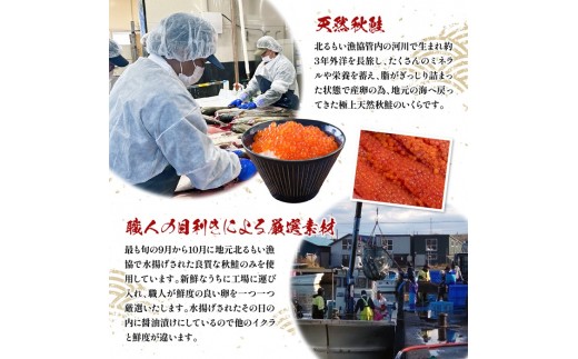 【10営業日以内発送！】 【定期便：全3回】北海道産いくら醤油漬け360g(180g×2)