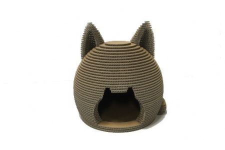 段ボール製 猫ちぐら フーゲツ ねこ ちぐら