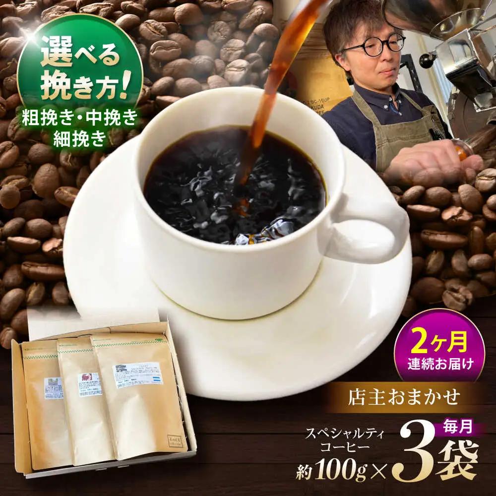 【2回定期便】挽き方が選べます！自家焙煎スペシャルティコーヒーおまかせセット(中挽き) / スペシャルティコーヒー ブレンド コーヒー 中挽き / 諫早市 / R and R coffee labo [AHCJ005]