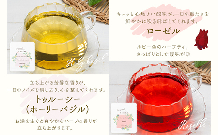 ハーブティー 5点セット もり農園 紅茶