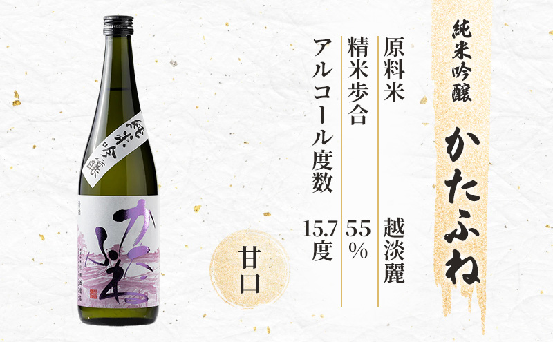 日本酒 新潟 上越の地酒 純米・吟醸３銘柄 （かたふね ・ 妙高山 ・ 吟田川） 飲み比べ 720ml×3本 セット 竹田酒造店 妙高酒造 代々菊醸造 純米吟醸 吟醸 日本酒セット 人気銘柄 新潟県 