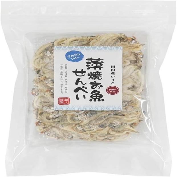 ※5000円以下の為マルチ非公開※薄焼お魚せんべい　【いりこ】　20g
