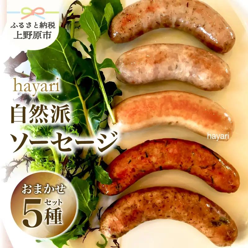 hayariの自然派ソーセージおまかせ５種セット