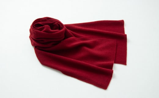 【期間限定(12/26～1/31)寄附額】【UTOカシミヤ】天使のマフラー〈ダークローズ〉カシミヤ 100% 岩手県 北上市 H0129