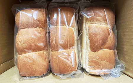 白神こだま酵母食パン（3本）　【30P3009】