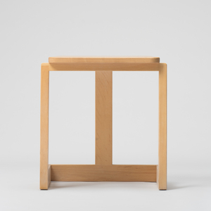 ハンの木の家具 スタッキングスツール（板座）