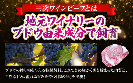肉 三次ワインビーフ リブロース ステーキ 250g （250g×1枚）[APAX016] 牛肉