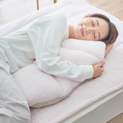 ふるさと納税 高崎市 【さくら×ミルクティー】とろけるクロワッサン枕(柔らかさ気持ちよさを追求した枕) |  | 02