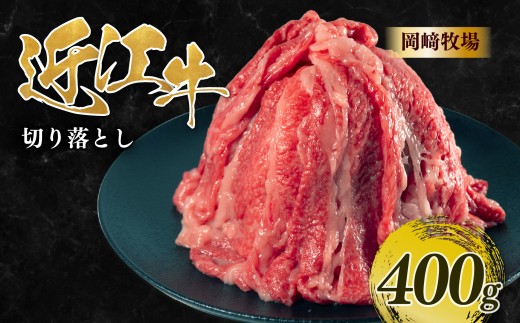 近江牛 切り落とし 400g 近江日野牛 完熟近江牛 牛肉 高級 ブランド 和牛 近江牛  国産牛  薄切り スライス 霜降り 肉 お肉 おにく にく 鍋 なべ 特別感 ごほうび とろける 肉じゃが 牛丼 きりおとし バラ ブリスケ 近江 牛 松阪牛 神戸牛 に並ぶ 日本三大和牛 長期肥育 究極 贈答 プレゼント お取り寄せ 滋賀県 日野町 岡崎 牧場 岡﨑精肉店 ふるさと納税