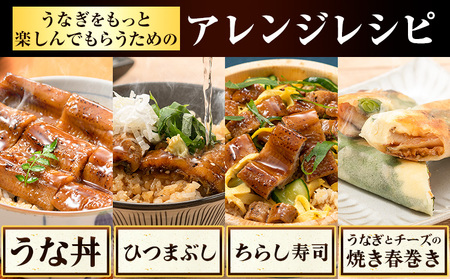 【ふるなびWEEK対象】【最短7日発送】鰻蒲焼 3尾 きざみうなぎ1袋