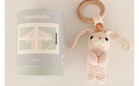 HOPPL（ホップル）amimals（アミマルズ）マスコット Rabbit